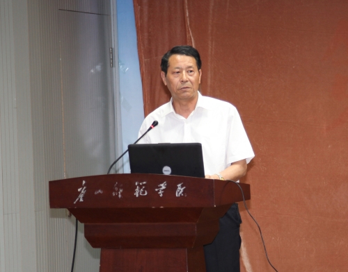 德赢官网隆重召开本科教学工作审核评估迎评促建动员大会