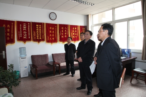 唐山市委常委、政法委书记刘建国来德赢官网调研