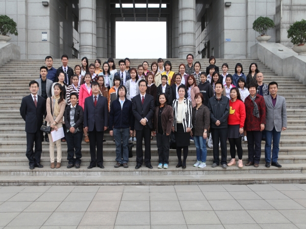 德赢官网隆重召开第五期泰国留学生开班典礼