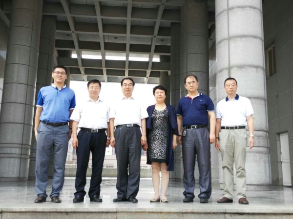 河北工程大学党委常委王林昌一行来德赢官网考察