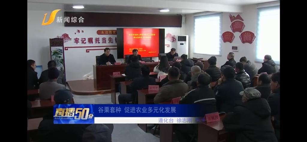 《唐山广播电视台》——德赢AC米兰官网：谷栗套种 促进农业多元化发展